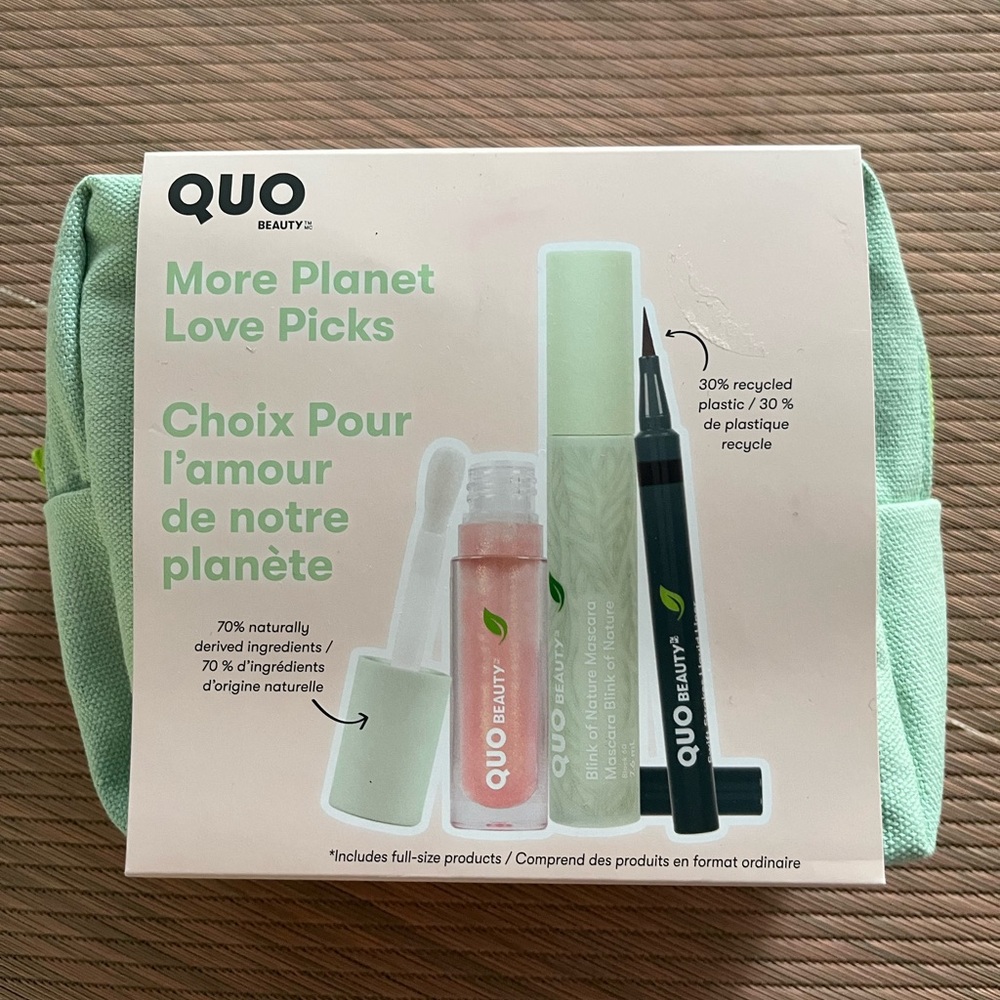 Quo Beauty More Planet Love Picks NWT🥳HOST PICK!🥳